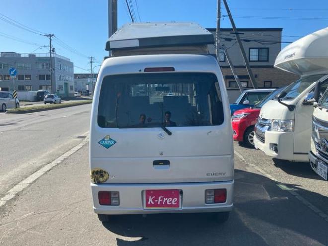 エブリイジョインターボ　４ＷＤ　　外部充電　二段ベット　ポップアップ　ターボ　キャンピング仕様　タンク式シンク　ヒーター　テーブル　テレビ　パワーウィンドウ　ナビ取り扱い説明書 4WD 660 5Dr