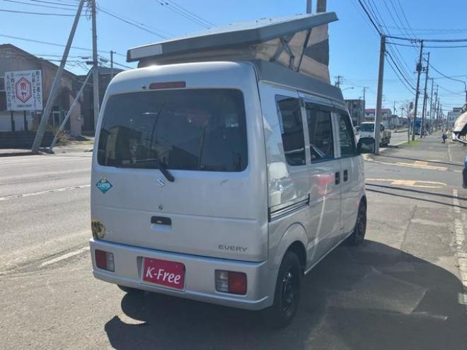 エブリイジョインターボ　４ＷＤ　　外部充電　二段ベット　ポップアップ　ターボ　キャンピング仕様　タンク式シンク　ヒーター　テーブル　テレビ　パワーウィンドウ　ナビ取り扱い説明書 4WD 660 5Dr