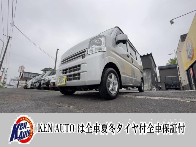 エブリイEVERY VAN 4WD JION TURBO　TURBO 寒冷地仕様　リアヒーター　ディアルカメラブレーキアシスト　フルセグナビ　バックカメラ　BT　VSC　AUTOライト　ETC バイザー　全磨き済み　エンジンオイル交換　ATF交換 4WD 660 ５Dr