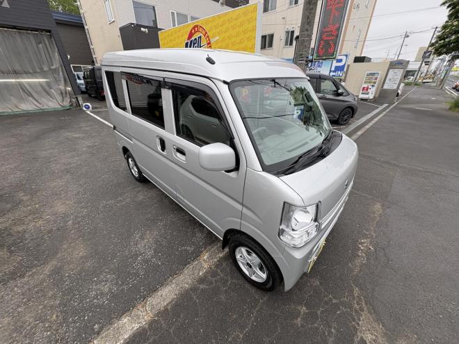 エブリイEVERY VAN 4WD JION TURBO　TURBO 寒冷地仕様　リアヒーター　ディアルカメラブレーキアシスト　フルセグナビ　バックカメラ　BT　VSC　AUTOライト　ETC バイザー　全磨き済み　エンジンオイル交換　ATF交換 4WD 660 ５Dr