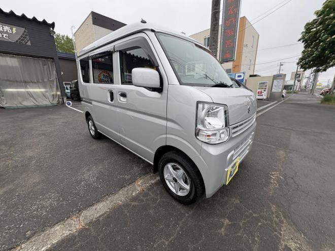 エブリイEVERY VAN 4WD JION TURBO　TURBO 寒冷地仕様　リアヒーター　ディアルカメラブレーキアシスト　フルセグナビ　バックカメラ　BT　VSC　AUTOライト　ETC バイザー　全磨き済み　エンジンオイル交換　ATF交換 4WD 660 ５Dr