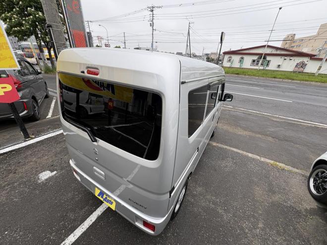 エブリイEVERY VAN 4WD JION TURBO　TURBO 寒冷地仕様　リアヒーター　ディアルカメラブレーキアシスト　フルセグナビ　バックカメラ　BT　VSC　AUTOライト　ETC バイザー　全磨き済み　エンジンオイル交換　ATF交換 4WD 660 ５Dr