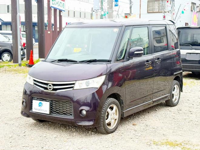 ルークス660ハイウェイスター 4WD　　ローンが不安な方＜優遇ローン＞本州仕入　1年保証　寒冷地仕様 