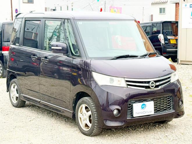 ルークス660ハイウェイスター 4WD　　ローンが不安な方＜優遇ローン＞本州仕入　1年保証　寒冷地仕様 