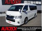 ハイエース 2.7 GL ロング ファインテックツアラー 4WD　アルパインBIG-Xナビ&後席フリップダウンモニター　両側パワースライドドア　社外ETC　ISOFIX対応キャプテンシート　415COBRAクリーンルック3Fスポイラー　BADRACKER17インチAW　ドラレコ 2700