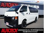 ハイエースバン 2.8 DX ロング ディーゼルターボ 4WD　フロントシートセパレート仕様変更済　　　センターコンソール付　415COBRA丸目ライトキット&バッドラッカー16インチAW　415SAFARIフロントスポイラー　TOYOオープンカントリーR/T　電動格納ドアミラー 2800