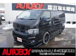 レジアスエース&nbsp;&nbsp;2.8 スーパーGL ダークプラ... 2.8 スーパーGL ダークプライム ロングボディ ディーゼルターボ 4WD　415COBRAオフィシャルコンプリート　ファントムヘッドライトシステム&新作HP-6　18インチホイール&フェイスリフトキット&フルエアロ&フローティングリップ&ローフォルムフェンダー　玄武2インチダウンブロック 2800