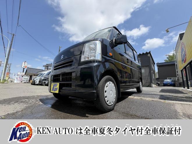 エブリイEVERY VAN 4WD JION TURBO本州仕入　寒冷地仕様　リアヒーター　TURBO ブルートゥースフルセグナビ　格納ミラーETC　エンジンオイル交換　全磨き済　スタットレス付 4WD 660 5Dr