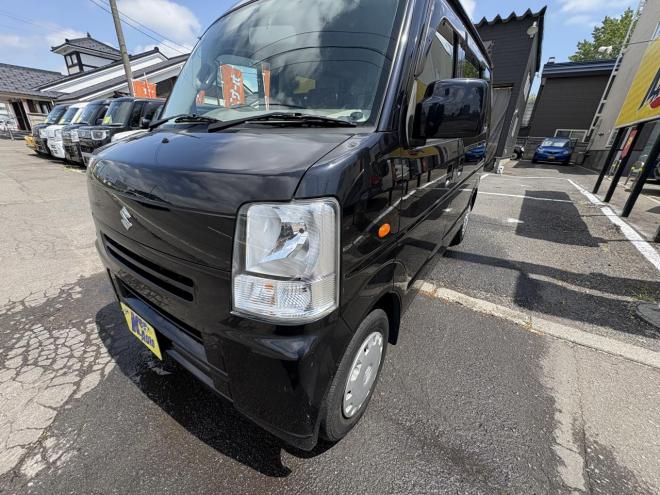 エブリイEVERY VAN 4WD JION TURBO本州仕入　寒冷地仕様　リアヒーター　TURBO ブルートゥースフルセグナビ　格納ミラーETC　エンジンオイル交換　全磨き済　スタットレス付 4WD 660 5Dr