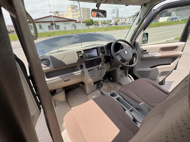 エブリイEVERY VAN 4WD JION TURBO本州仕入　寒冷地仕様　リアヒーター　TURBO ブルートゥースフルセグナビ　格納ミラーETC　エンジンオイル交換　全磨き済　スタットレス付 4WD 660 5Dr