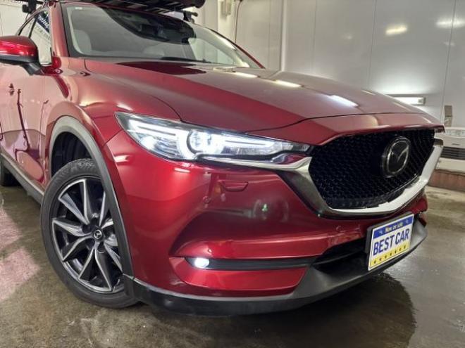 CX-5ＸＤ　Ｌパッケージ　本州仕入　寒冷地仕様　禁煙車　ヘッドアップディスプレイ　レーダークルーズ　純正１９インチＡＷ　社外１７ＡＷ＋スタッドレスタイヤ付　パワートランク　ドライブレコーダー　ルーフＢＯＸ　ドライブレコーダー 4WD 2200 5Dr