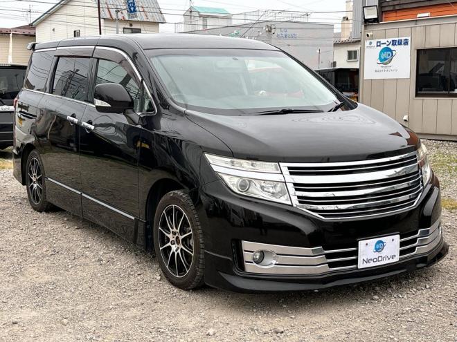 エルグランド2.5ライダー 4WD　ローンが不安な方＜優遇ローン＞本州仕入　1年保証　寒冷地仕様 