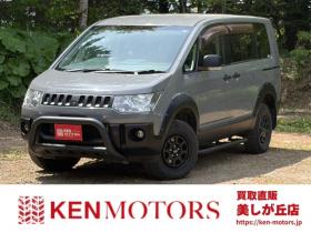 デリカ　D：5 2.4 シャモニー 4WD　両側電動スライドドア　クルーズコントロール　TV　ナビ　バックカメラ　パワステ　パワーウィンドウ　盗難防止装置　横滑り防止装置　キーレスエントリー　寒冷地仕様 2400