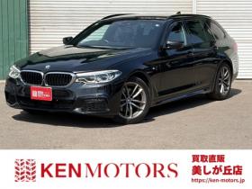 BMW　5シリーズツーリング 523d xドライブ Mスピリット ディーゼルターボ　フルセグTV　ナビ　全方位カメラ　パワステ　パワーウィンドウ　ETC　エアコン　記録簿　キーレスエントリー　アルミホイール　ドライブレコーダー　パワーバックドア 正規輸入車 4WD 2000