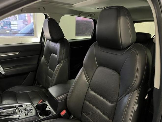CX-5ＸＤ　Ｌパッケージ　本州仕入　寒冷地仕様　禁煙車　ヘッドアップディスプレイ　レーダークルーズ　車線逸脱警報　純正１９インチＡＷ　社外１７ＡＷ＋スタッドレスタイヤ付　パワートランク　純正ブラックレザーシート　ＥＴＣ　ＡＵＸ 4WD 2200 5Dr