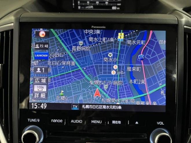 フォレスタープレミアム　本州仕入　寒冷地仕様　禁煙車　アイサイト　ＸＭＯＤＥ　レーダークルーズ　純正１８インチＡＷ　社外１７ＡＷ＋スタッドレスタイヤ　パワーバックドア　純正ブラックハーフレザーシート　デジタルインナーミラー 4WD 2500 5Dr