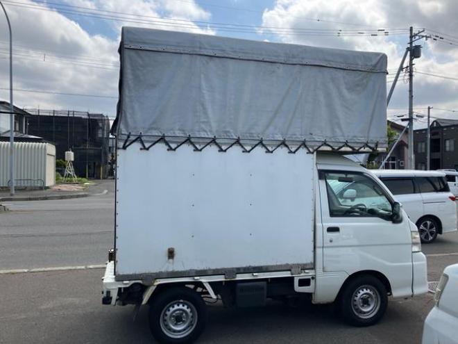 サンバートラック 　４ＷＤ　エアコン　パワステ　パワーウインドウ　コンテナ幌車　ハイルーフ幌車 4WD 660 2Dr