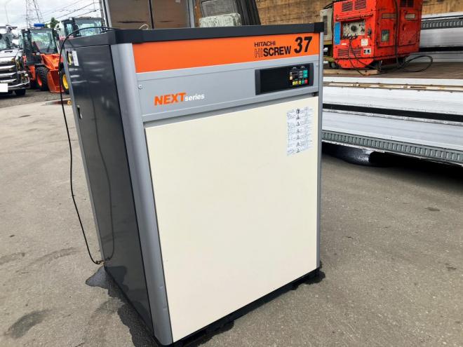 コンプレッサー日立　中古　スクリューコンプレッサー　OSP-37M5ARN 三相200V　