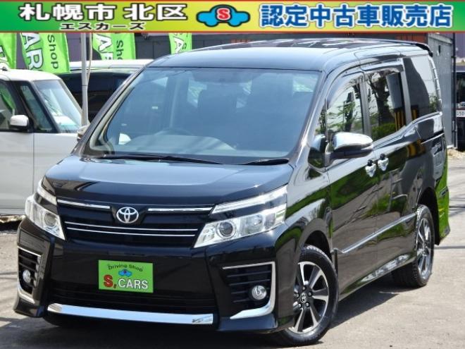 ヴォクシー2.0 ZS 煌 4WD　本州車　保証1年/走行距離無制限　4WD　ワンオーナー　　両側パワースライドドア　純正ナビ　地デジ　バックカメラ　Bluetooth接続　フリップダウンモニター　LEDヘッドライト　ビルトインETC　冬タイヤ付き 2000