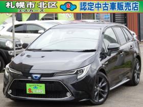 カローラ　ツーリング　1.8 ハイブリッド WxB E-Four 4WD　ハイブリッド保証2年/走行距離無制限　4WD　トヨタセーフティセンス　9型ナビ　バックカメラ　BSM　HUD　シートヒーター　ステアリングヒーター フォグランプ 前後ドライブレコーダー　ブレーキホールド　冬タイヤ付 1800