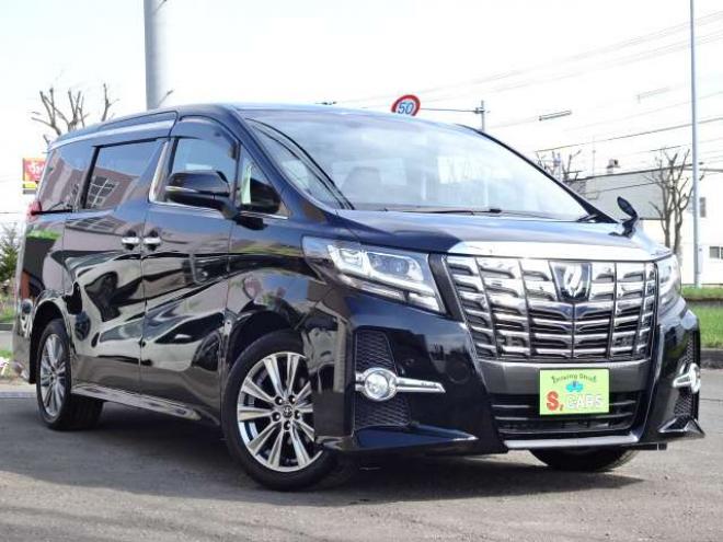 アルファード2.5 S Aパッケージ 4WD　本州車　保証1年/走行距離無制限　4WD　両側パワースライドドア　プリクラッシュセーフティ 純正9型ナビ 地デジ　バックカメラ　Bluetooth接続　フリップダウンモニター　ブレーキホールド　純正18AW　冬タイヤ付属 2500
