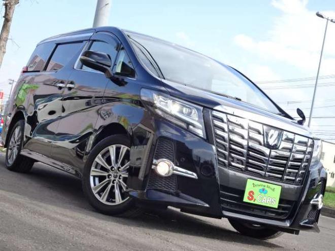 アルファード2.5 S Aパッケージ 4WD　本州車　保証1年/走行距離無制限　4WD　両側パワースライドドア　プリクラッシュセーフティ 純正9型ナビ 地デジ　バックカメラ　Bluetooth接続　フリップダウンモニター　ブレーキホールド　純正18AW　冬タイヤ付属 2500