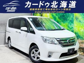 セレナ　2.0 ハイウェイスター Vセレクション 4WD　防錆塗装4WDTVナビETC積込タイヤ 2000