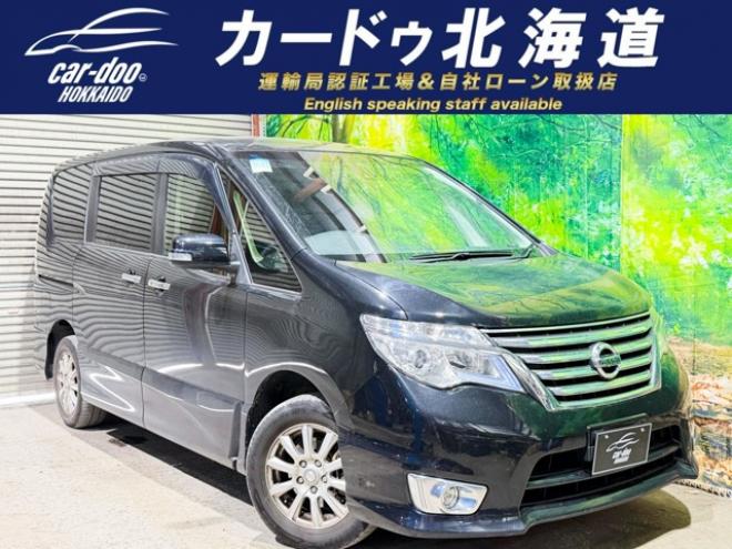 セレナ2.0 ハイウェイスター 4WD　防錆塗装4WDTVナビBカメエンスタETC後席モニタ 2000
