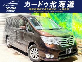 セレナ　2.0 ハイウェイスター Vセレクション+Safety アドバンストセーフティ パッケージ 4WD　防錆塗装4WDTVナビBカメエンスタETC後席モニタ 2000