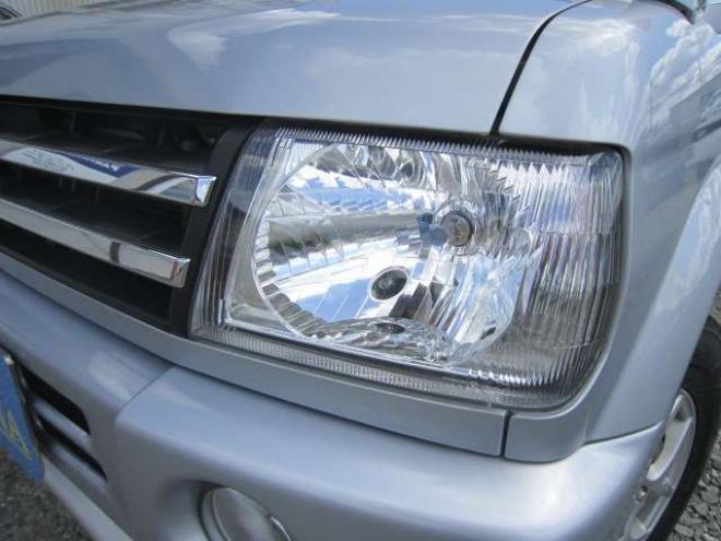 パジェロミニVR 4WD　ターボ 5速MT 切替式4WD フォグ アンダーガード ドアバイザー 背面ハードケース シートヒーター CD 社外アルミ 夏冬タイヤ付 1年間走行無制限保証付 660