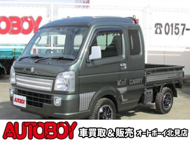 キャリースーパーキャリイ X 3方開 4WD　純正ナビ　フルセグ　バックカメラ　キーレス　マッドクロスAW　オープンカントリー 660