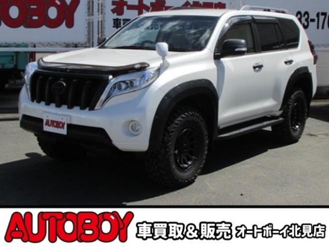 ランドクルーザープラド 2.8 TX ディーゼルターボ 4WD　社外ナビ/フルセグTV/バックカメラ/ETC/LEDヘッドライト・フォグ/ドライブレコーダー/スマートキー 2800