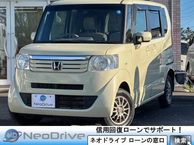 N-BOX660G Lパッケージ 4WD　ローンが不安な方＜優遇ローン＞　本州仕入 社外ナビTV　パワースライド　ETC 4WD 660 5Dr