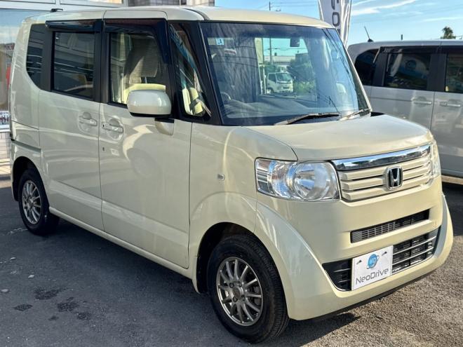 N-BOX660G Lパッケージ 4WD　ローンが不安な方＜優遇ローン＞　本州仕入 社外ナビTV　パワースライド　ETC 4WD 660 5Dr