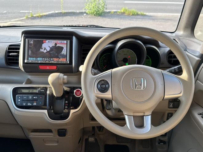 N-BOX660G Lパッケージ 4WD　ローンが不安な方＜優遇ローン＞　本州仕入 社外ナビTV　パワースライド　ETC 4WD 660 5Dr