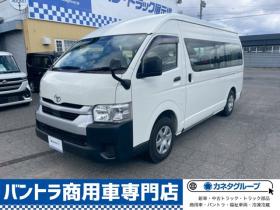 ハイエース　コミューター 2.7 DX 4WD　4WD　2ナンバー　社内置き去り防止装置　純正ナビ　ドラレコ　パワースライド　全方位カメラ　寒冷地仕様 2700