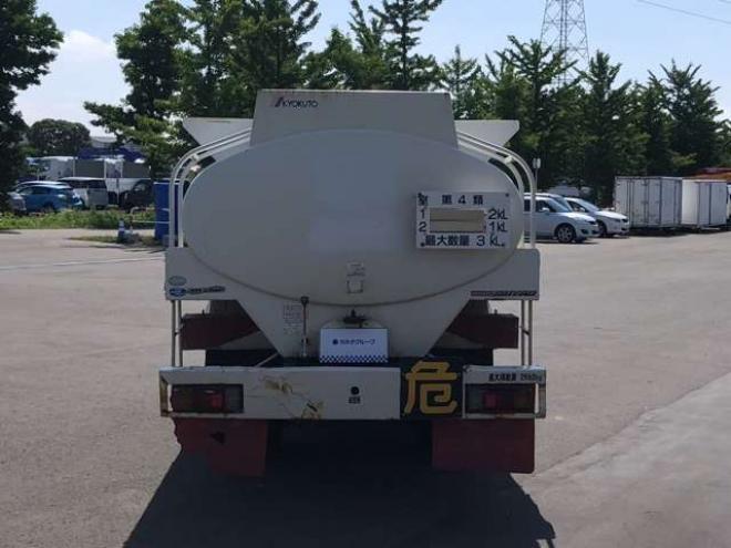デュトロタンクローリー　SKG-XZU675M 極東開発工業　 4WD 4000