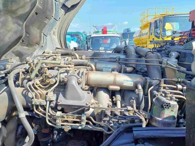 スーパーグレートクレーン付　PJ-FV50JZ　ユニック　 2WD 12880