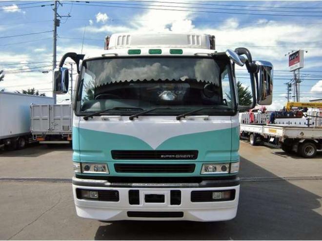 スーパーグレート冷凍車　KL-FV54JUZ　菱重　 2WD 12880