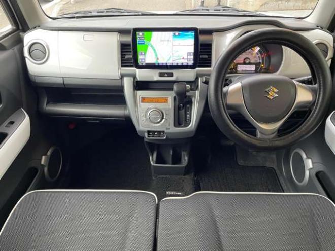 ハスラーXターボ 4WD　1年保証/9インチ大型ナビ・フルセグTV/Bluetooth/バックカメラ/エンジンスターター/キー2本/ドラレコ/純正15インチアルミホイール付き夏タイヤ装着/アルミホイール付き冬タイヤ付き/車検整備2年付/法定整備/修復歴無 660