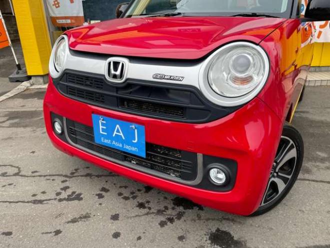 N-ONEプレミアム ツアラー Lパッケージ 4WD　1年走行距離無制限保証付/ターボ/ナビ・フルセグTV/バックカメラ/エンジンスターター/2トーンカラー/無限フロントグリル/HIDヘッドライト/キー2本/純正15インチアルミホイール/車検整備2年付/法定整備/修復歴無し 660
