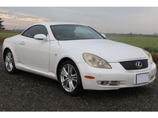 レクサスSC 430　検2年　黒レザー　バックカメラ 2WD 4300