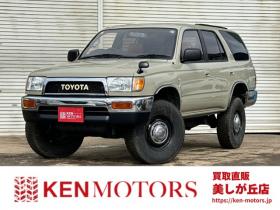 ハイラックスサーフ　3.0 SSR-G ワイドボディ ディーゼルターボ 4WD　リフトアップ　全塗装済ベージュ　アルミホイール　メッキバンパー　サンルーフ　ETC　パワステ　パワーウィンドウ　ABS　キーレスエントリー　エアコン　寒冷地仕様 3000