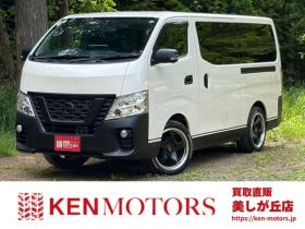 キャラバン　NV350 2.5 プレミアムGX ロングボディ ディーゼルターボ 4WD　社外11インチナビ　バックカメラ　エンジンスターター　ETC　ワンオーナー　左側電動スライドドア　社外アルミ　パワーウィンドウ　パワステ　後席モニター　ABS　キーレスエントリー　衝突被害軽減ブレーキ 2500