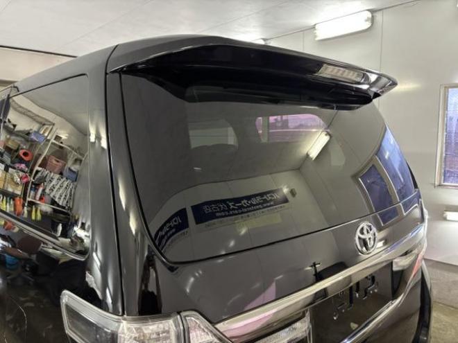 ヴェルファイア２．４Ｚ　Ｇエディション　後期型　本州仕入　寒冷地仕様　禁煙車　純正ブラックレザーシート　純正１８インチＡＷ　社外１６ＡＷ＋スタッドレスタイヤ付　両側パワースライドドア　パワーバックドア　前後ドラレコ　クールＢＯＸ　ＥＴＣ 4WD 2400 5Dr
