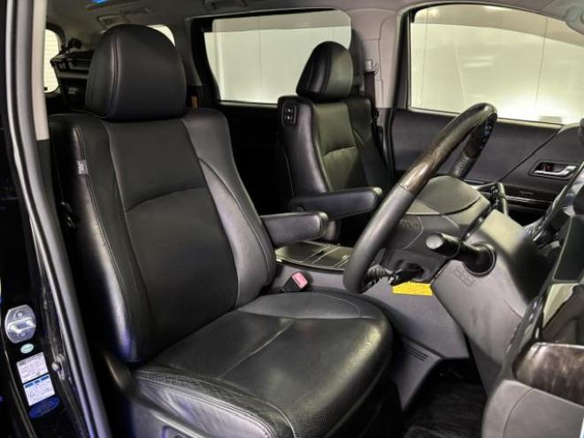 ヴェルファイア２．４Ｚ　Ｇエディション　後期型　本州仕入　寒冷地仕様　禁煙車　純正ブラックレザーシート　純正１８インチＡＷ　社外１６ＡＷ＋スタッドレスタイヤ付　両側パワースライドドア　パワーバックドア　前後ドラレコ　クールＢＯＸ　ＥＴＣ 4WD 2400 5Dr