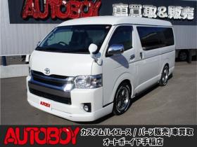 ハイエース　2.7 GL ロング ファインテックツアラー 4WD　アルパインBIG-Xナビ&後席フリップダウンモニター　両側パワースライドドア　社外ETC　ISOFIX対応キャプテンシート　415COBRAクリーンルック3Fスポイラー　BADRACKER17インチAW　ドラレコ 2700
