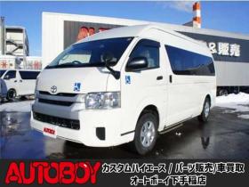 レジアスエース　2.7 ウェルキャブ Bタイプ スーパーロング 4WD　ワンオーナー　純正メモリーナビTV　Bカメラ　車いす移動車　車いす2基固定装置付き　9人乗り　リア電動リフト　寒冷地仕様 福祉車両 2700