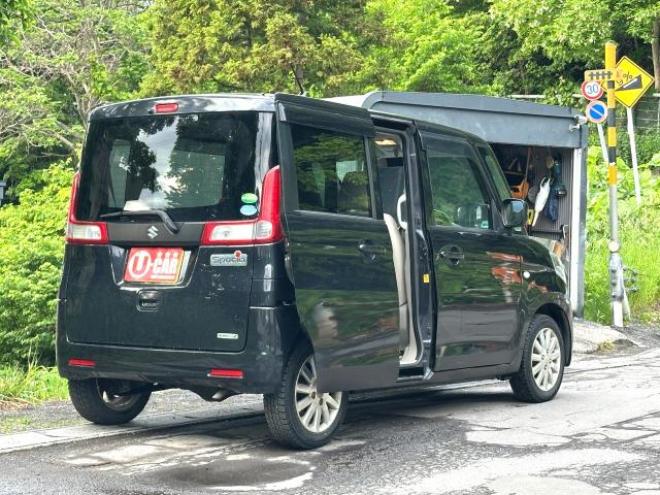 スペーシアX 4WD ディスチャージランプ装着車　フルセグナビ　ETC 両側スライドドア左電動リモコン　スマートキー 4WD 660 5Dr