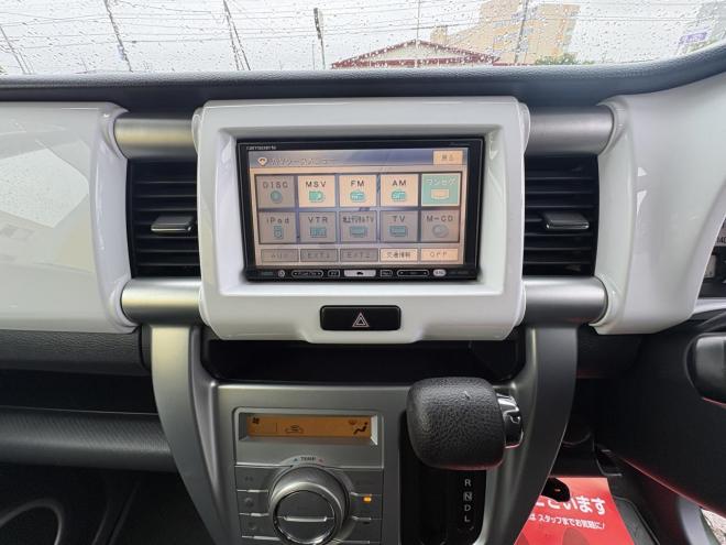 ハスラーHUSTLER  4WD　Fリミテッドお洒落ツートン　寒冷地仕様　Ｓ－エネチャージ　ブレーキアシスト　VSC　HID　スマートキー　スペアー有　アイドリングSTOP 地デジナビ　フォグランプ　シートヒーター　ETC 　スタットレス　全磨き済　エンジンオイル交換 4WD 660 5Dr